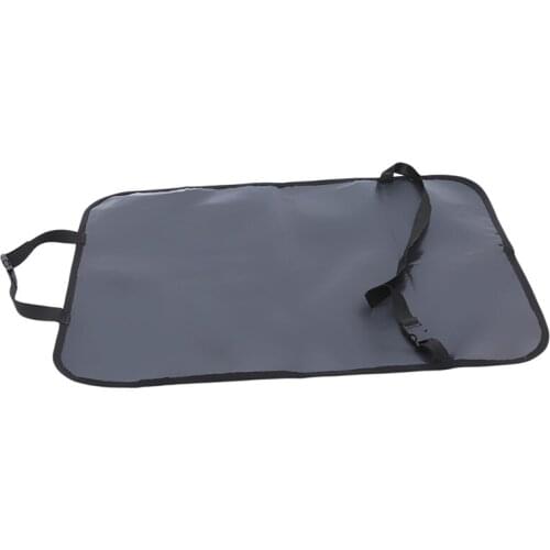 Universal Auto Seat Back Organizer Storage Bag Car Seat Back Scuff Dirt Protect Cover For Child Baby Kid Kick Mat Pad