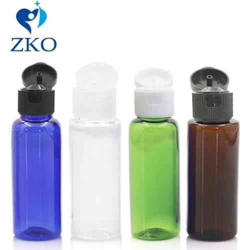 20ml PET Plastic Flip Top Cap Cosmetic Makeup Cream Container Empty Emulsion Shampoo Lotion Travel Refillable Squeeze Bottles