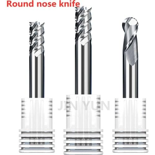 4-flute Milling Cutter CNC 70 Degree Cermet Monolithic Alloy flat-bottomed End Milling