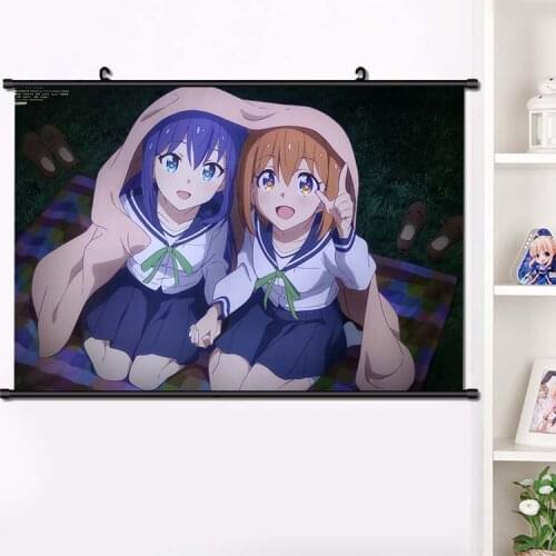 Anime Asteroid in Love Mari Morino Wall Scroll mural Collection Wall Hanging Poster Home Decoration 40*60cm Gifts dropshipping