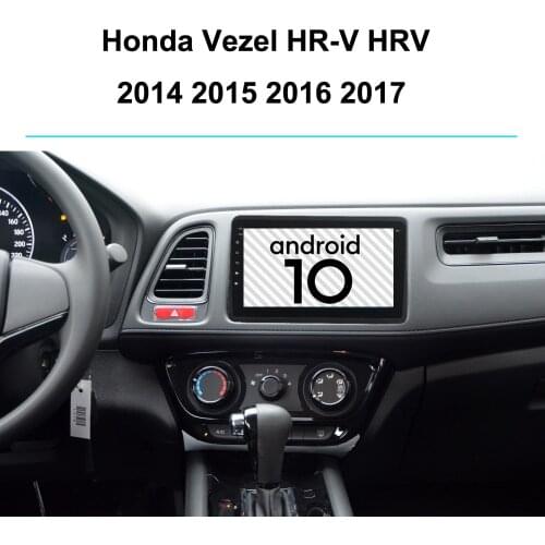 Car Multimedia Screen Android 10.0 Autoradio Gps For Honda Vezel HR-V HRV 2015 2016 Navigation Stereo Bluetooth Audio Head Unit