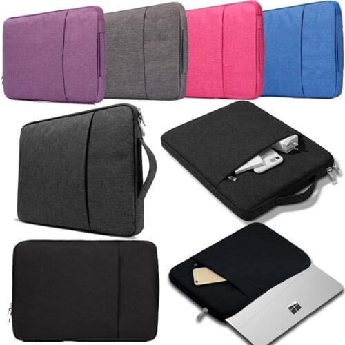 Laptop Bag for Microsoft Surface Go 2018/Surface Pro 2 3 4 5 6/Pro/Surface (2/2 RT/RT/3) Anti-fall Multicolor Computer Bag