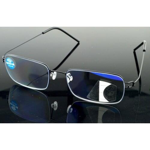 CLARA VIDA Limited!! Screwless Titanium Alloy Manual Made High End Prorgessive Multifocal Progresiva Reading Glasses +1 to +4