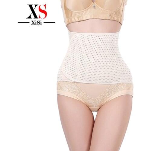 Cotton waist trainer corsets Abdomen with postpartum corset dedicated maternity girdle bound with plastic waist slimming