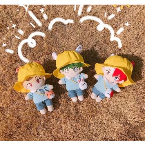 Boku no My Hero Academia Midoriya Izuku Bakugou Todoroki Cute Kindergarten DIY Change Clothes Dolls Plush Toy Dolls Cosplay Gift