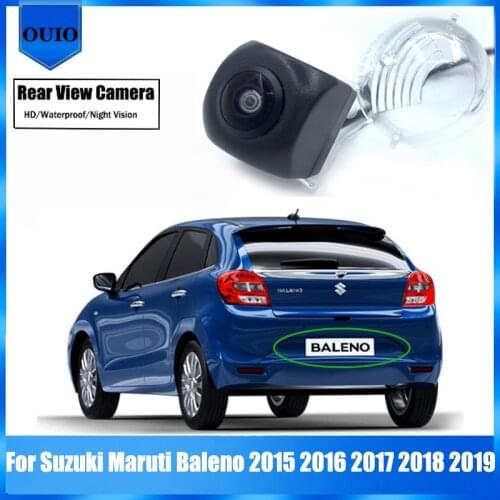 HD Fisheye Rear View Camera For Suzuki Maruti Baleno 2015 2016 2017 2018 2019 Night Vision Backup Parking Reversing Camera
