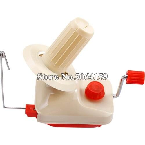 Small Hand Operated Cable Needle Wool Winding Machine In Box Swift Yarn Fiber String Ball Wool Winder Holder For Household