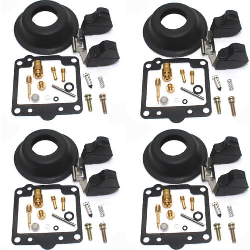 4set for XS1100L 1980-1981 XS1100S XS1100 XS 1100 1100L 1100S Motorcycle carburetor repair kit plunger diaphragm float