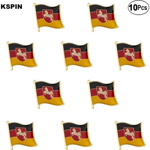 Lower Saxony Lapel Pin Flag badge Brooch Pins Badges 10Pcs a Lot