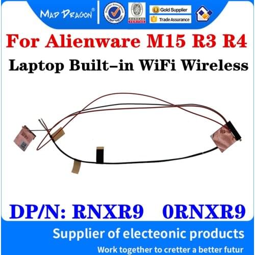 New Original RNXR9 0RNXR9 DC33002EV0L For Dell Alienware M15 R3 M15 R4 Laptop Built-in WiFi Wireless Antennas Signal line Cable