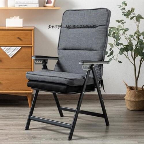 Office Recliner Computer Ergonomics Pregnant Woman Waist Support Sedentary Dormitory Folding Lunch Break Reclining Chair