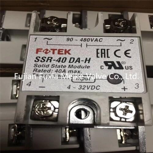 Spot original authentic Taiwan FOTEK solid state relay SSR-40DA-H SSR40DAH