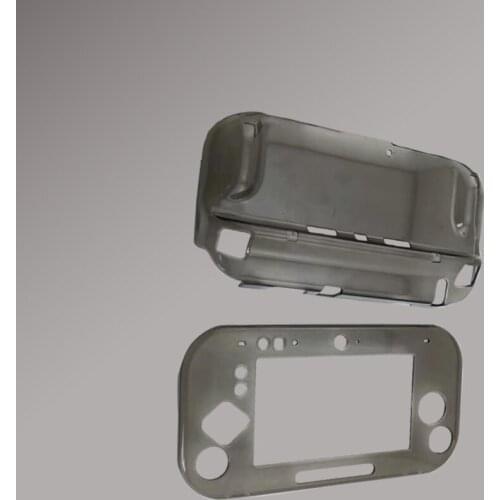 Plastic Clear Crystal Protective Shell Skin Case Cover For W-i-i U game pad&Games Dropship