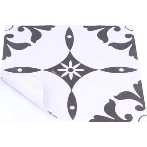 Plastic wall stickers /Set Self‑Adhesive Wallpaper Wall Sticker DIY Floor Sticker for Bathroom Living Room Door Stickers