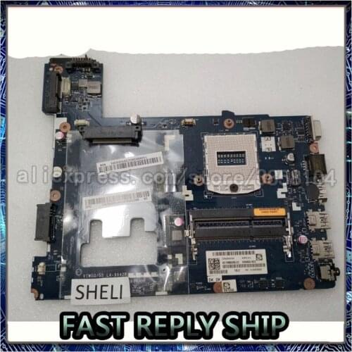 SHELI For Lenovo G400 Motherboard 90002803 LA-9642P