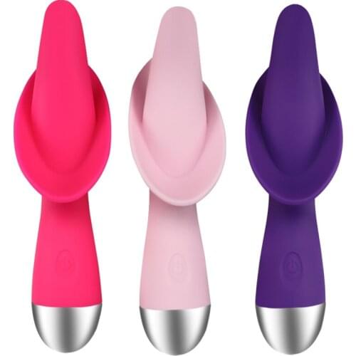 Sex Tongue Vibrator Lick Silicone G Spot Clitoral Stimulator Silicone Tongue Machine Vaginal Orgasm Sex Toys for Women