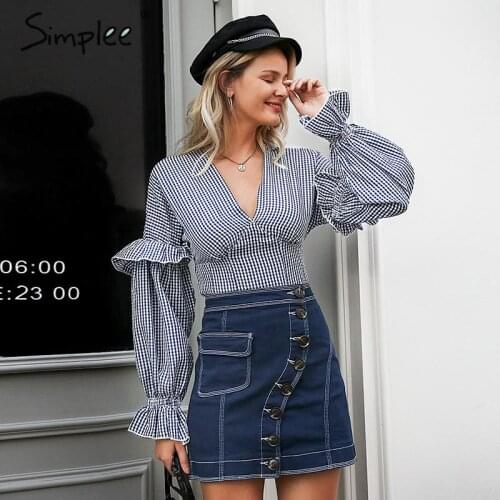 Блузки без рукавов SIMPLEE China At AliExpress