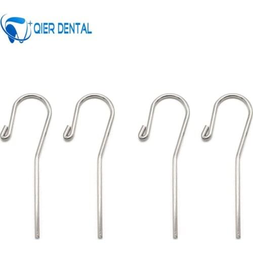 Dental Canal Finder Endo Measuring Tool Stainless Steel Oral Lip Hook for Apex Locator