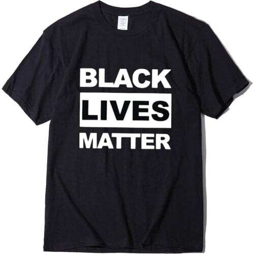 Showtly Black Lives Matter Printed Women / Mens T Shirt Tee Tops Activist Movement Clothing Casual Cotton Short Sleeve T Shirt