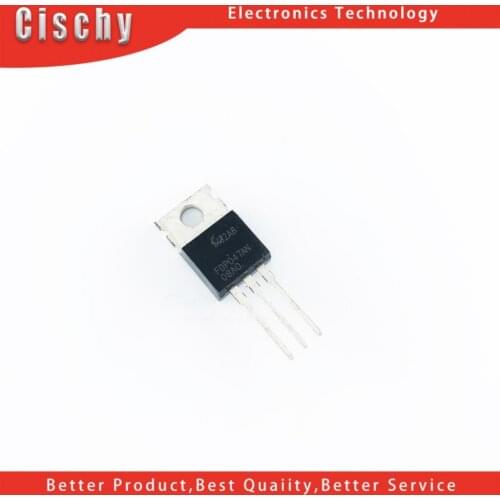 1pcs/lot FDP047AN08AO FDP047AN 80A/75V TO220