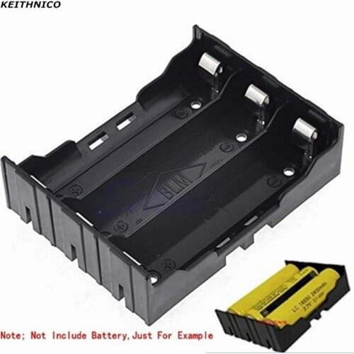 KEITHNICO 1Pc Plastic Battery Case Holder Storage Box For 18650 Rechargeable Battery 3.7V DIY
