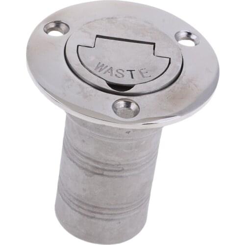 38mm Boat Deck Filler Yacht Caravan Car Fill - 1.5'' Waste - 316 Grade Stainless Steel