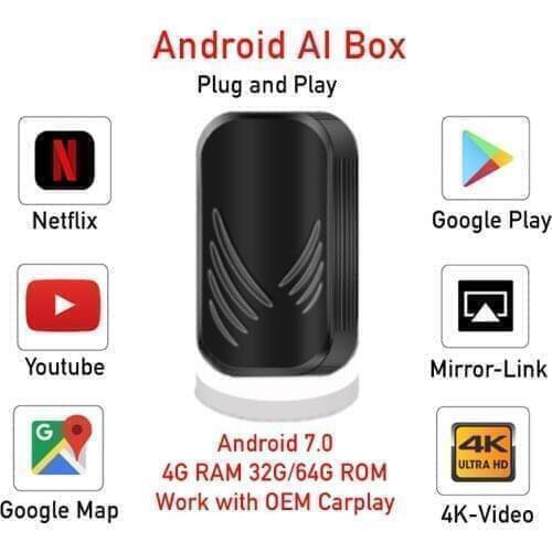 AI Box Android adapter for Buick Excelle Verano Regal Lacrosse Enclave GL6 GL8 with Apple Carplay Car Multimedia Player Mirror