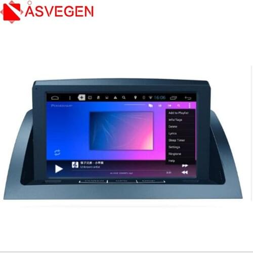 Asvegen HD Touch Screen Quad Core Android 4.4 Car GPS Navigation 8'' Car Multimedia Player For Mercedes Benz C200 W204 2005-2012