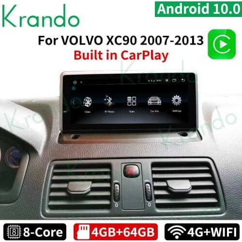 Krando Android 8.1 8.8" Full touch car Multimedia player radio GPS stereo for Volvo XC90 2007-2013 navigation system WiFi BT