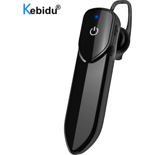 Kebidu Handsfree Wireless Earphone Business Bluetooth Earbuds With Mic Sport Waterproof Wireless Headphones Bluetooth 4.2