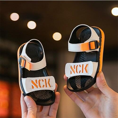 CAPSELLA KIDS Sandals 2021 Summer Shoes 1-6 Years Boys Girls Non-slip Soft Bottom Sandals Baby Toddler Children Sandals 22-31