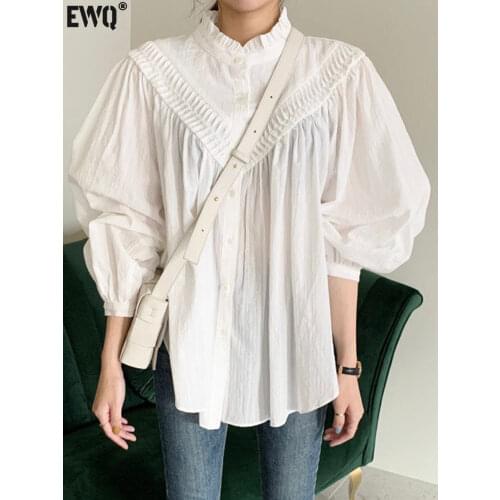 EWQ Women's Shirts With Embroidery
