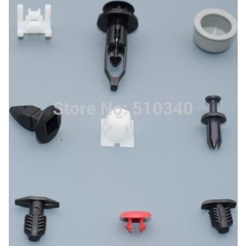 8mm Hole Plastic Screw Bumper Cover Grilling Push-type Retainer Door Lock Retaining Clip Front Bumper Panel Push-type Retainer