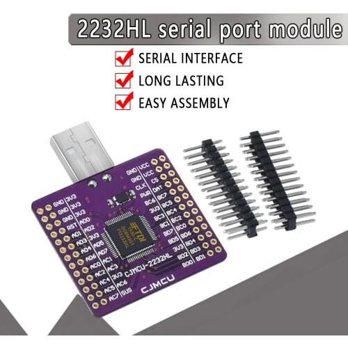 CJMCU-2232 FT2232HL USB TURN UART FIFO SPI I2C JTAG RS232 Module FT2232HL USB to UART Module Dual Channel
