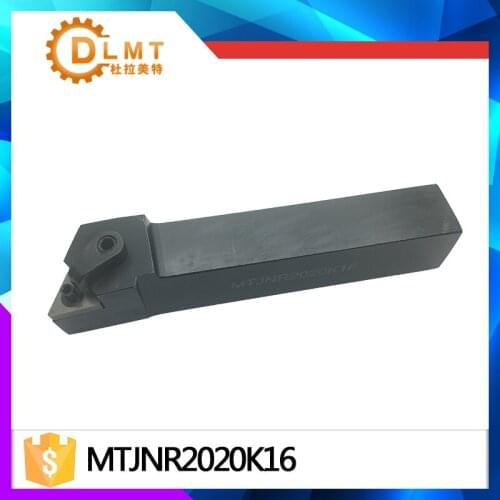 High quality MTJNR2020K16 Indexable External turning tool holder,CNC Turning Tool Cutter,Lathe tool Holder For TNMG160404/08