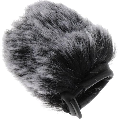 Microphone Wind Screen Furry Muffs Fits Most Camera Microphones
