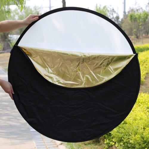 Godox 110cm/43" 5 in 1 Portable Collapsible Light Round Photography Reflector for Studio Multi Photo Disc