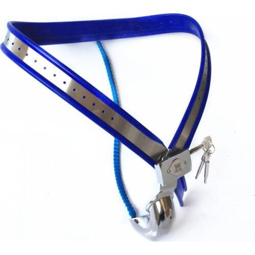 Super Male Y2 Adjustable Stainless Steel Chastity Belt Device With Winding Cock Penis Cage Adult Men Bondage BDSM Sex Toy 200