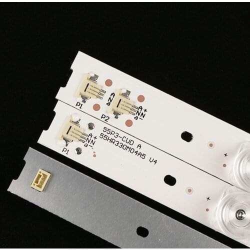 2set 9pcs/set LED backlight strip for TCL 55N3 55P3 55A950C 4C-LB5504-HR18J 4C-LB5504-ZM04J 55uc6006s tmt_55p3_8x4+1x4