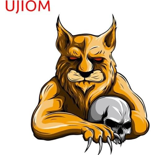 UJIOM Tiger Home Decoration Living Room Decor Wall Stickers Cartoon Anime Bathroom Kitchen Decor Poster Decals Mural Art