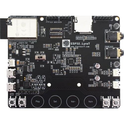 1PCS ESP32-LyraT Audio Development Tools buttons, TFT display and camera.ESP32 LyraT