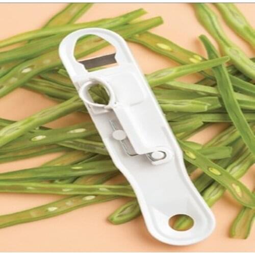 New Creative Green Bean Slicer Long Bean Cutter Kitchen Fruit Vegetable Tools Cut Vegetable Stringer Peeler Remover