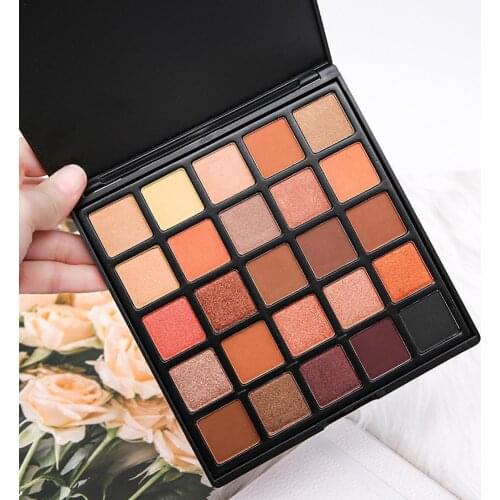 1pcs 25 Colors Eyeshadow Palette Makeup Matte Glitter Shadow Shimmer Glow Luminous Eye Makeup Shadow Pallete Essential Cosmetic
