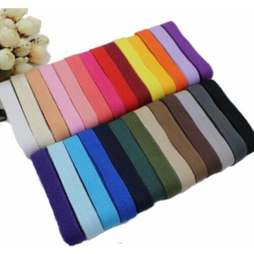 NEW 3/8"(9mm) mixed Color 100% cotton Ribbon for hairbows 30m/sets Rainbowlicious Collection 15 different colors assorted