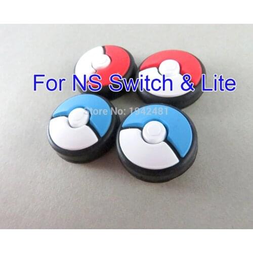 4pcs Joystick Cover Thumb Stick Grip Cap For Nintend Switch NS Lite Joy Con Controller Pokemon JoyCon Gamepad Thumbstick Case