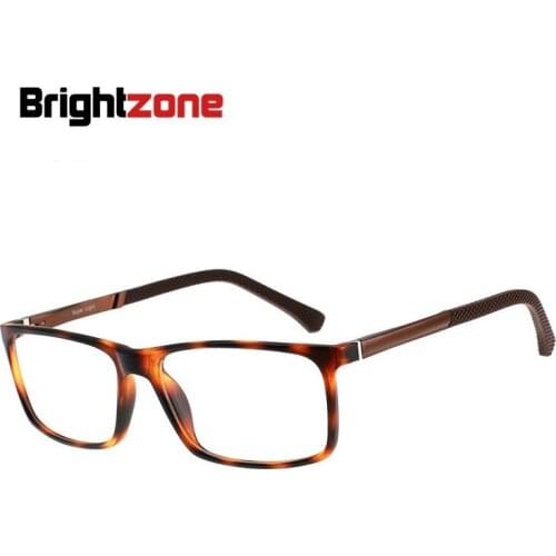 Brightzone Square New Arrived Full Rim Women Men Optical Frame Anti Blue Ray Clear Lens Prescription Eyeglasses gafas de lectura