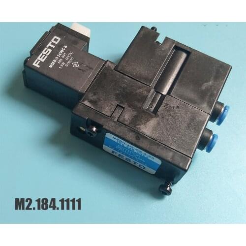 DHL free shipping original new Heidelberg solenoid valve M2.184.1111/02 1121 solenoid valve pneumatic solenoid valve