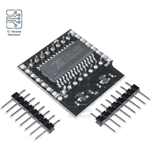 MINI LED 8x8 Matrix Module Digital Signal Output Module with Pins Dot Matrix for WeMos D1 Shield V1.0.0
