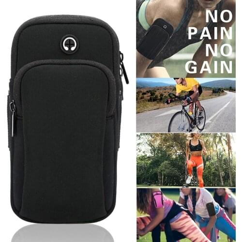 Running Mobile Phone Arm Bag Sports Arm Bag Outdoor Fitness Equipment Wrist Arm Bag Arm Band