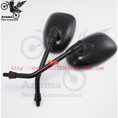 Bike Mirror Motorcycle rearview mirror motorbike Accessories moto Rear view Side Mirrors for Honda Kawasaki Suzuki 10mm Thread